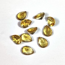 Citrine 8x6mm pear facet 1.14 cts